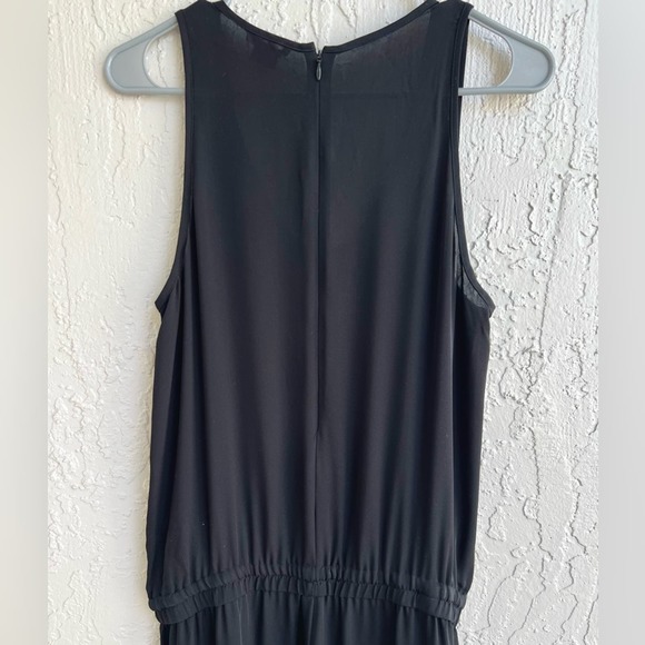 Theory Silk black sleeveless jumpsuit size small - Picture 7 of 8